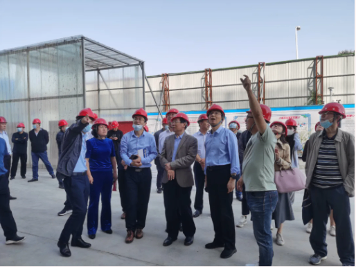 【企业新闻】中国建研院调研组及省市住建领导赴我司保温结构一体化施工现场调研